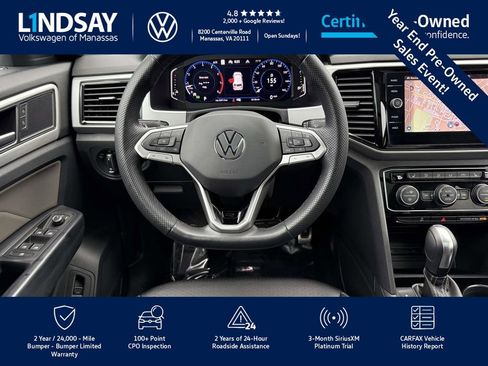 Certified 2021 Volkswagen Atlas Cross Sport SEL R-Line image 14