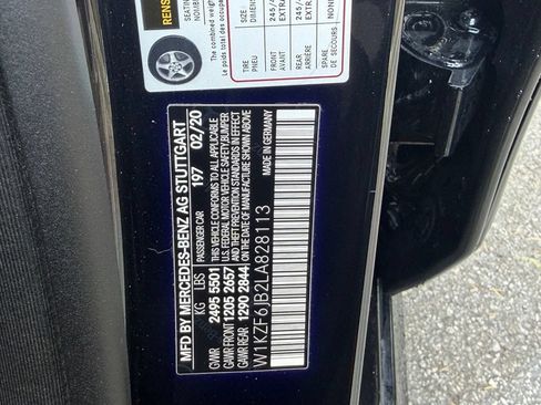 Used 2020 Mercedes-Benz E 450 4MATIC Sedan w/ Parking Assistance Package image 54