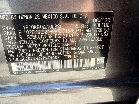 Used 2024 Honda HR-V LX image 32