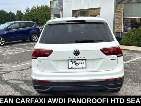 Used 2022 Volkswagen Tiguan SE w/ Panoramic Sunroof Package AWD/4WD image 30