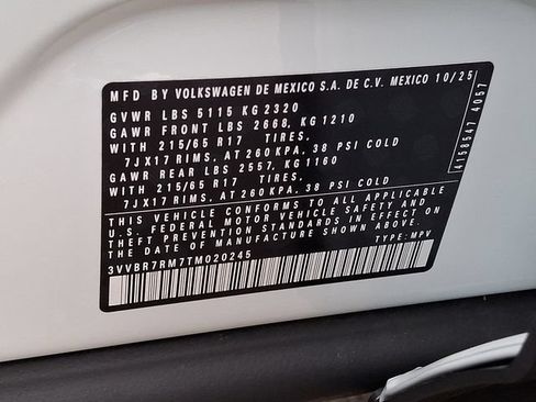 Certified 2026 Volkswagen Tiguan S AWD/4WD image 26