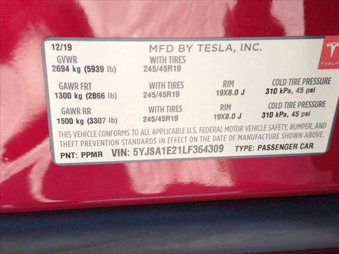 Used 2020 Tesla Model S Long Range Plus image 14