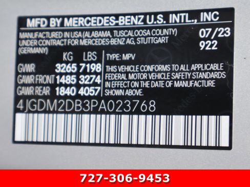 Certified 2023 Mercedes-Benz EQS 450+ SUV image 30