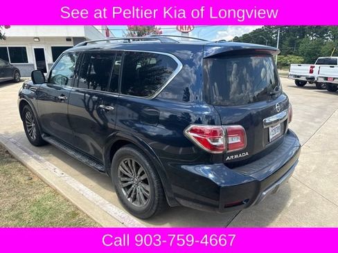 Used 2019 Nissan Armada Platinum w/ Captain's Chairs Package RWD image 7