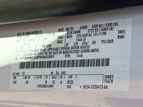 Used 2023 Ford E-Transit Medium Roof RWD image 31