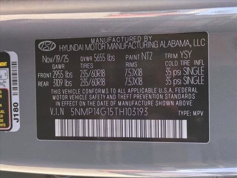 New 2026 Hyundai Santa Fe SE image 23