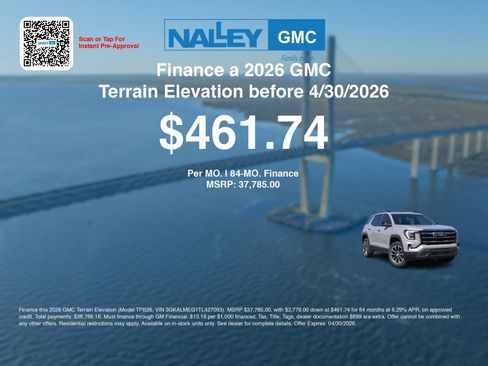New 2026 GMC Terrain Elevation w/ Elevation Premium Package FWD image 7
