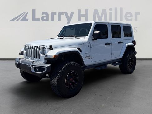 Used 2021 Jeep Wrangler Unlimited Sahara AWD/4WD image 1
