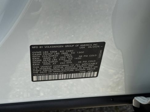 New 2026 Volkswagen Atlas SE AWD/4WD image 35