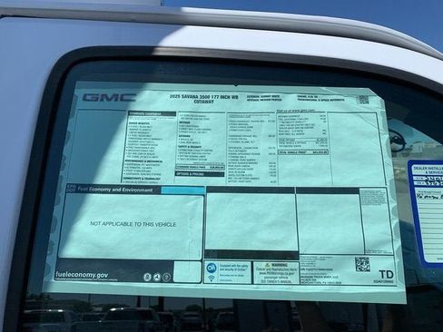 New 2025 GMC Savana 3500 Extended w/ Power Convenience Package RWD image 5