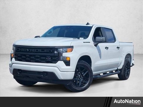 Used 2025 Chevrolet Silverado 1500 Custom w/ Turbomax Blackout Package image 1