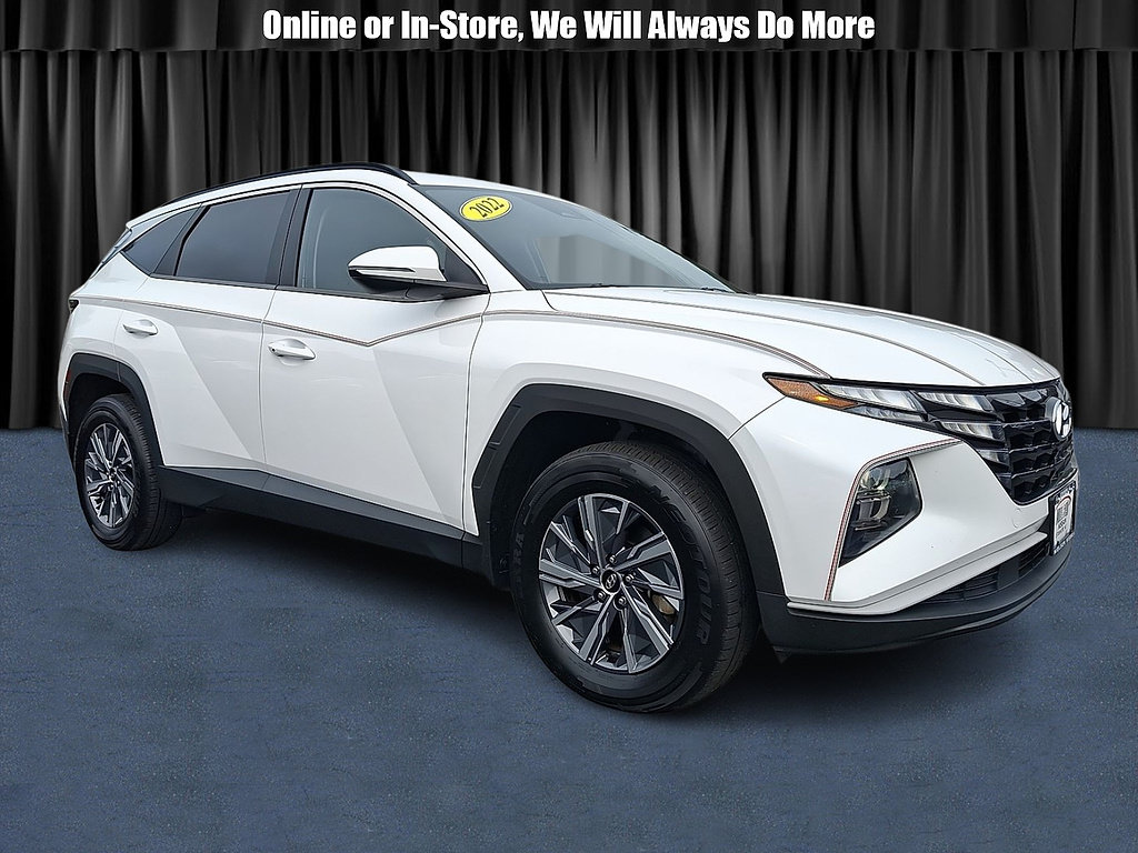 Used 2022 Hyundai Tucson Blue AWD/4WD image 1