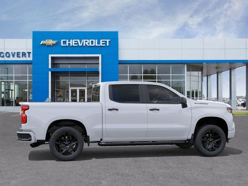 New 2026 Chevrolet Silverado 1500 Custom w/ Turbomax Blackout Package RWD image 5