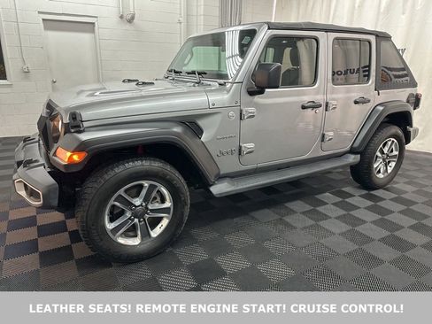 Used 2018 Jeep Wrangler Unlimited Sahara AWD/4WD image 1