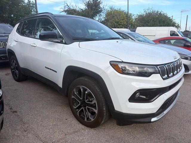 Used 2022 Jeep Compass Limited w/ Sun and Sound Group AWD/4WD image 1