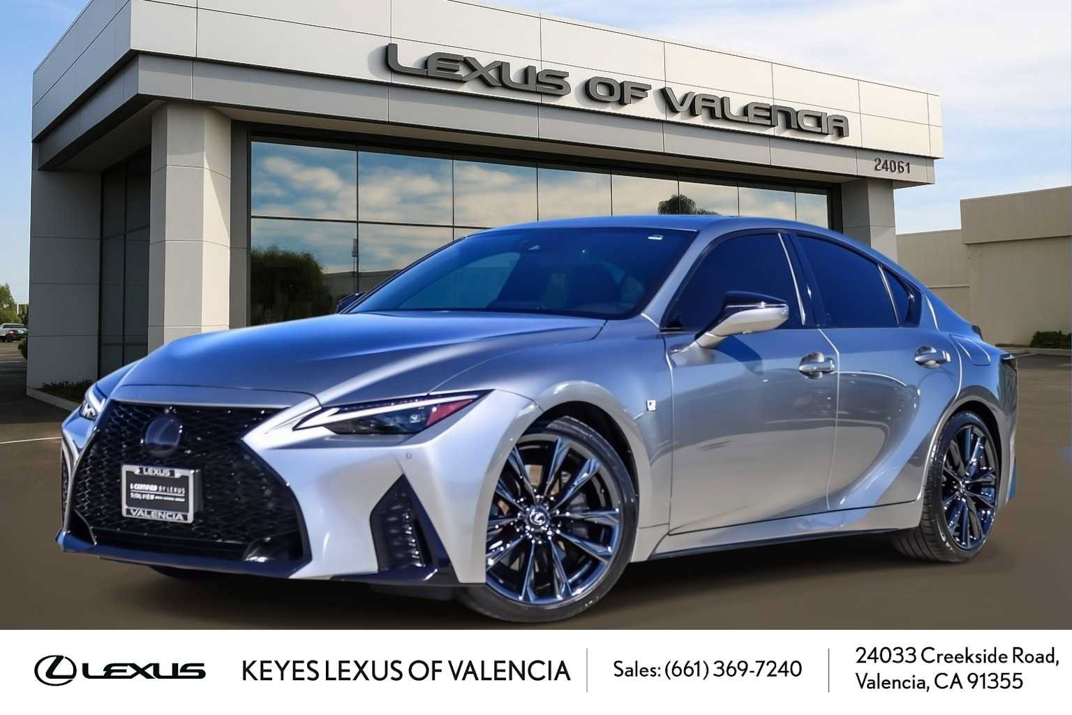 Certified 2023 Lexus IS 350 F Sport w/ Navigation Package RWD image 1