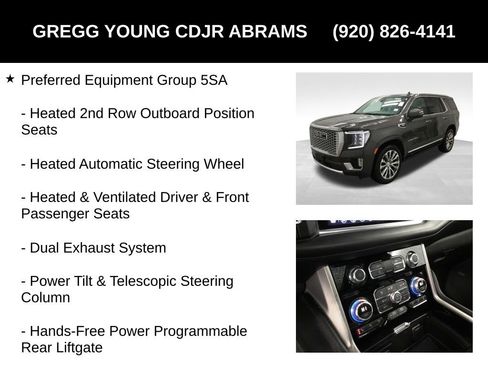 Used 2021 GMC Yukon Denali w/ Denali Premium Package AWD/4WD image 19