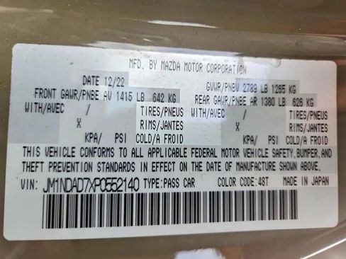 Used 2023 MAZDA MX-5 Miata Grand Touring image 11