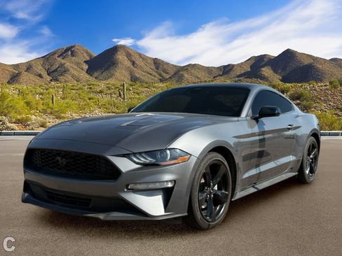 Used 2021 Ford Mustang Coupe w/ Black Accent Package RWD image 2