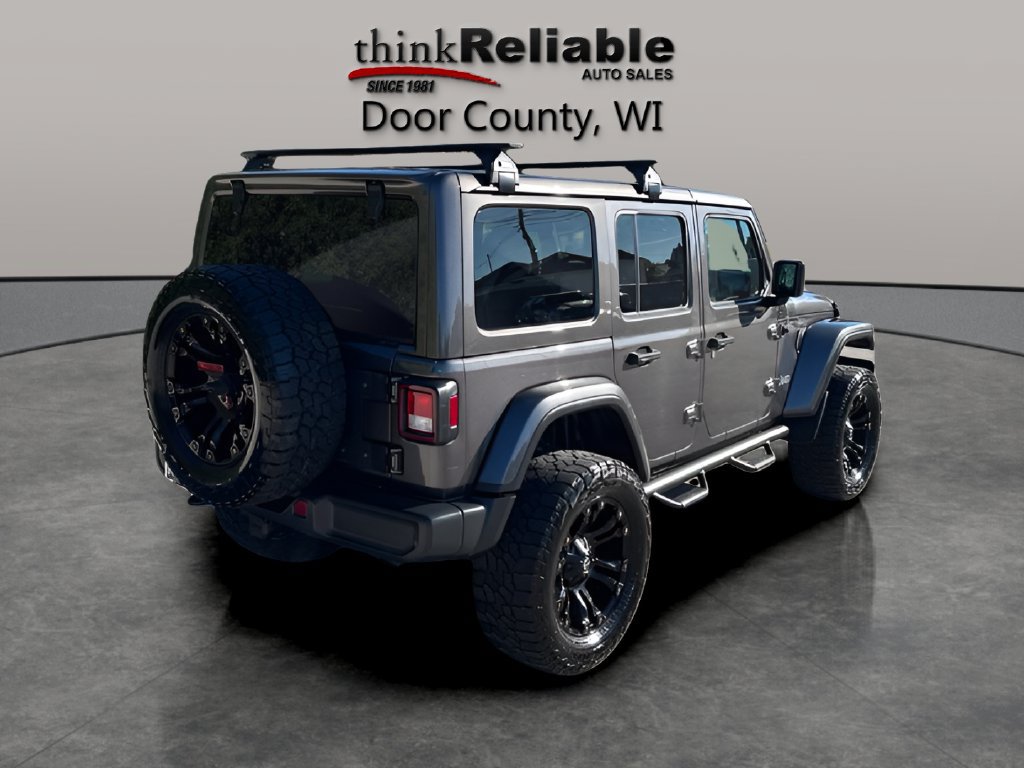 Used 2018 Jeep Wrangler Unlimited Sahara w/ Cold Weather Group AWD/4WD image 6