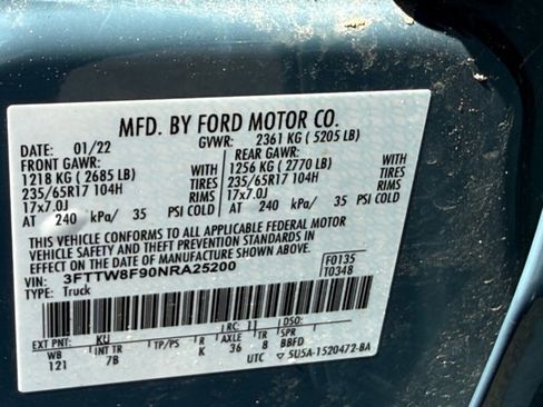 Used 2022 Ford Maverick XLT w/ Equipment Group 300A Standard AWD/4WD image 31