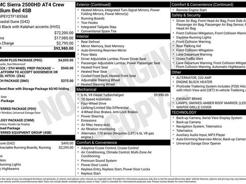 New 2026 GMC Sierra 2500 AT4 w/ AT4 Premium Plus Package image 49