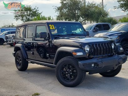 Used 2021 Jeep Wrangler Unlimited Sport