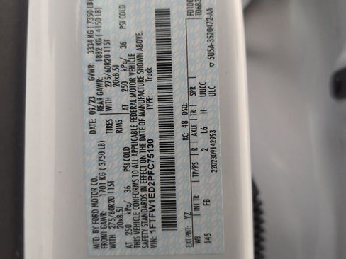 Certified 2023 Ford F150 XLT w/ Equipment Group 302A High image 48