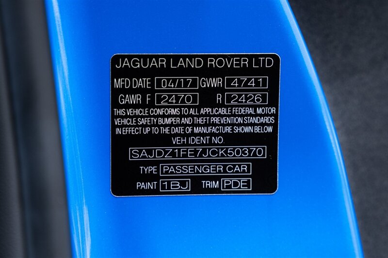 Used 2018 Jaguar F-TYPE SVR AWD/4WD image 26