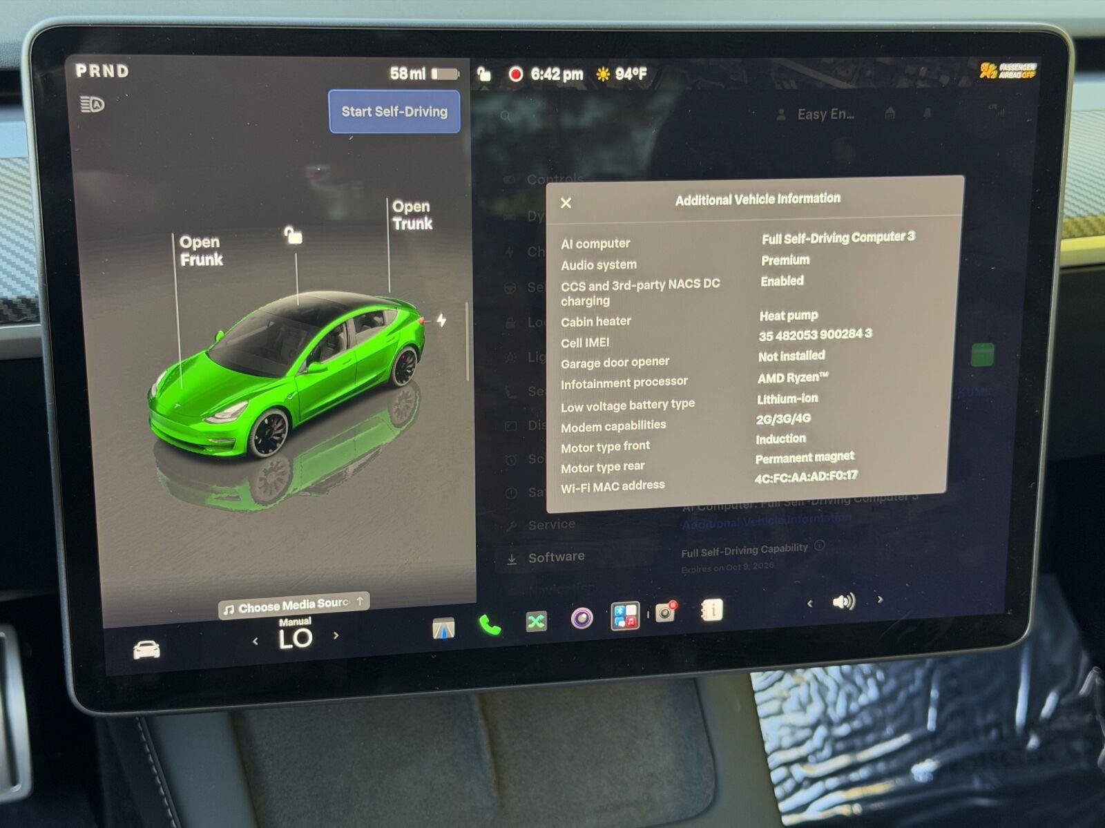 Used 2023 Tesla Model 3 Performance AWD/4WD image 29