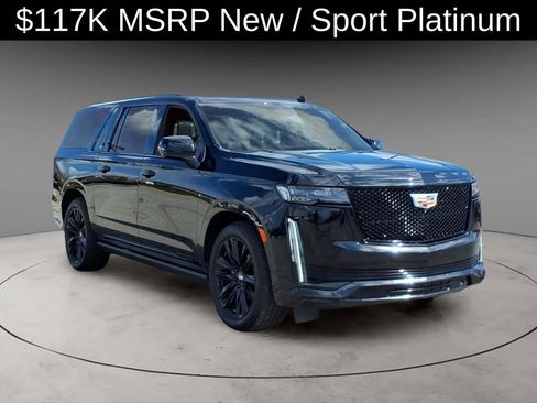 Used 2022 Cadillac Escalade ESV Sport Platinum w/ Heavy-Duty Trailer Package image 14