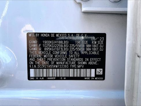Used 2024 Honda HR-V Sport image 34