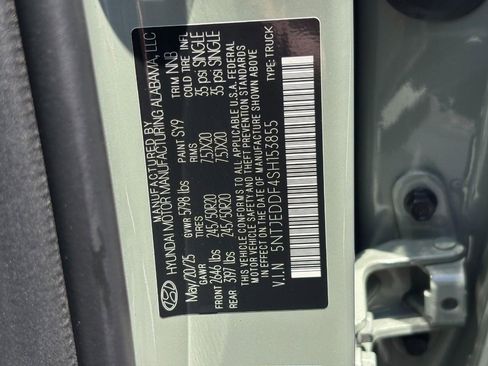 New 2025 Hyundai Santa Cruz Limited image 22