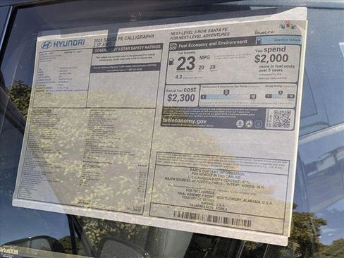 New 2025 Hyundai Santa Fe Calligraphy image 18