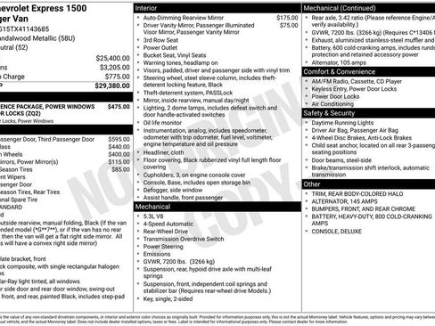 Used 2004 Chevrolet Express 1500 RWD image 20