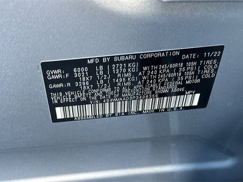 Used 2023 Subaru Ascent 8-Passenger image 35