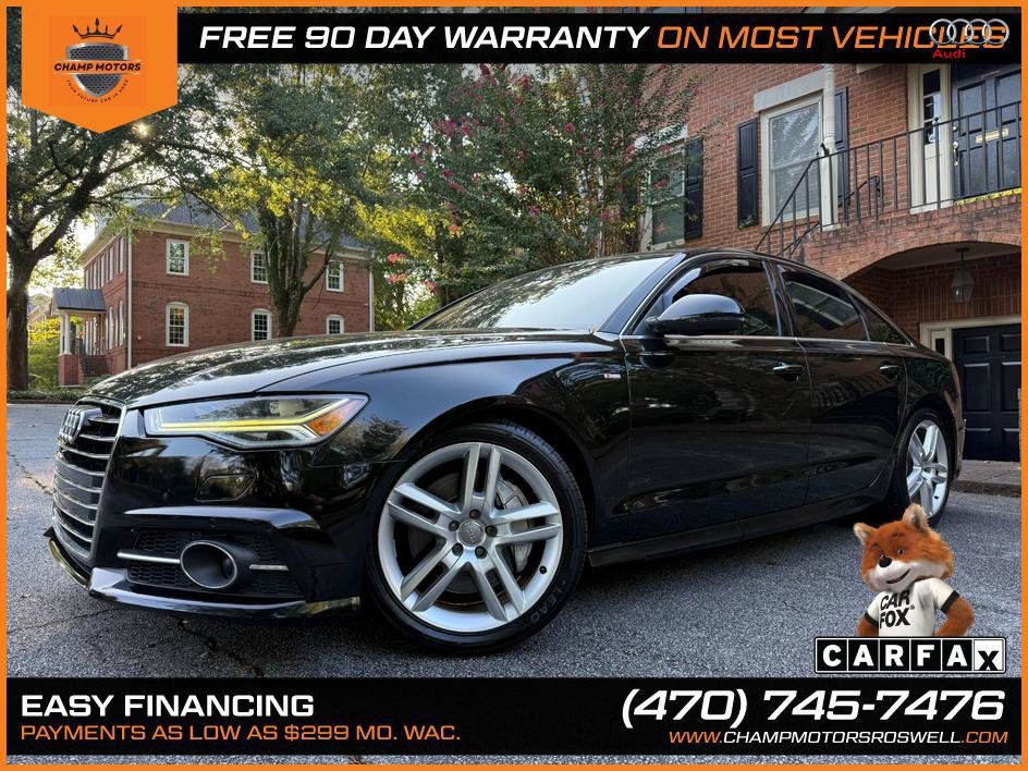 Used 2016 Audi A6 2.0T Premium Plus w/ Premium Plus Package AWD/4WD image 1