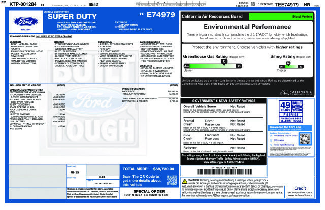 New 2026 Ford F250 XL w/ XL Chrome Package AWD/4WD image 4