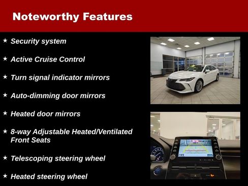 Used 2021 Toyota Avalon Limited w/ Protection Package (TMS) image 18