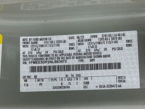 Certified 2022 Ford Bronco Wildtrak AWD/4WD image 36