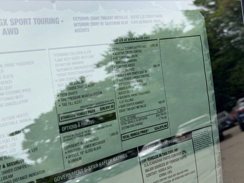 New 2026 Buick Encore GX Sport Touring w/ Advanced Technology Package AWD/4WD image 7