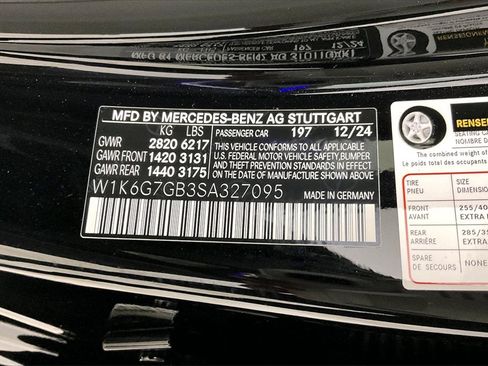 New 2025 Mercedes-Benz S 580 4MATIC Sedan image 18