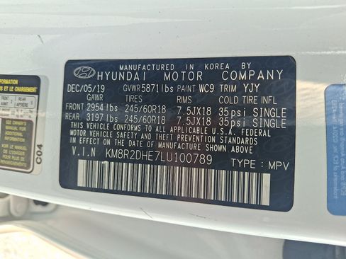 Used 2020 Hyundai Palisade SEL AWD/4WD image 26