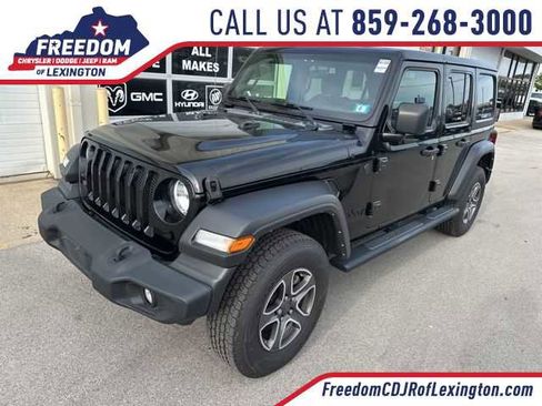 Used 2022 Jeep Wrangler Unlimited Sport AWD/4WD image 1