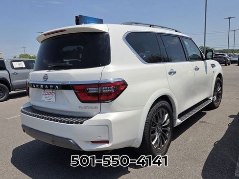 Used 2021 Nissan Armada Platinum w/ Captain's Chairs Package AWD/4WD image 5