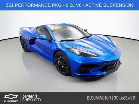 Used 2024 Chevrolet Corvette Stingray Premium Cpe w/ Z51 Performance Package image 1