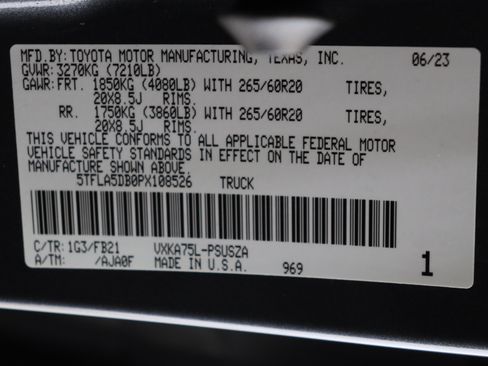 Used 2023 Toyota Tundra SR5 AWD/4WD image 39