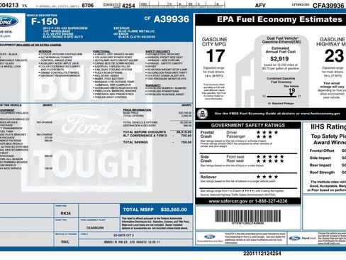 Used 2012 Ford F150 XLT w/ XLT Convenience Pkg RWD image 7
