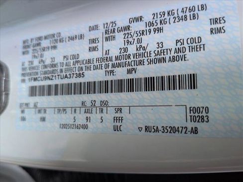 New 2026 Ford Escape ST-Line Select w/ Tech Pack #1 image 17