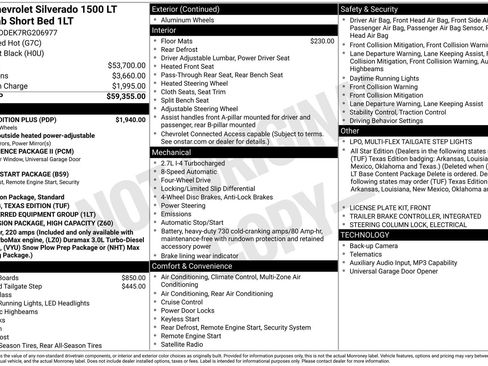 Used 2024 Chevrolet Silverado 1500 LT w/ Texas Edition Plus AWD/4WD image 14